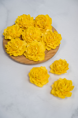 Sola Dahlia Yellow (Pack of 10)